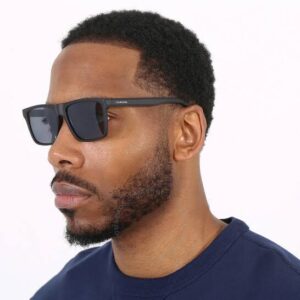 Calvin Klein Grey Square Men's Sunglasses Item No. CK20521S 001 56